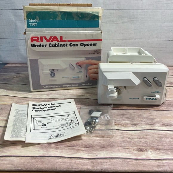 Rival can opener under the cabinet space saver - Picture 1 of 7